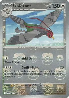 Unfezant  (Master Ball)
