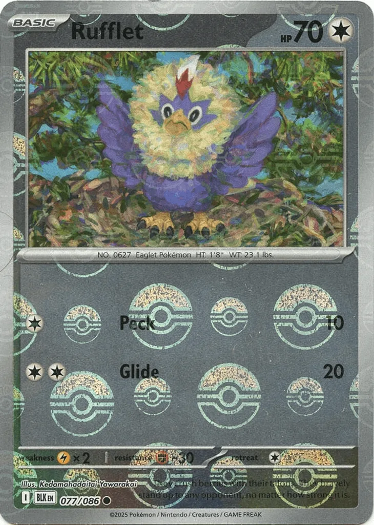 Rufflet  (Poke Ball) 