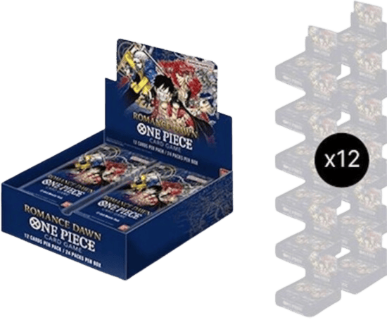 Romance Dawn - Booster Box Case (Wave 1 - Blue)