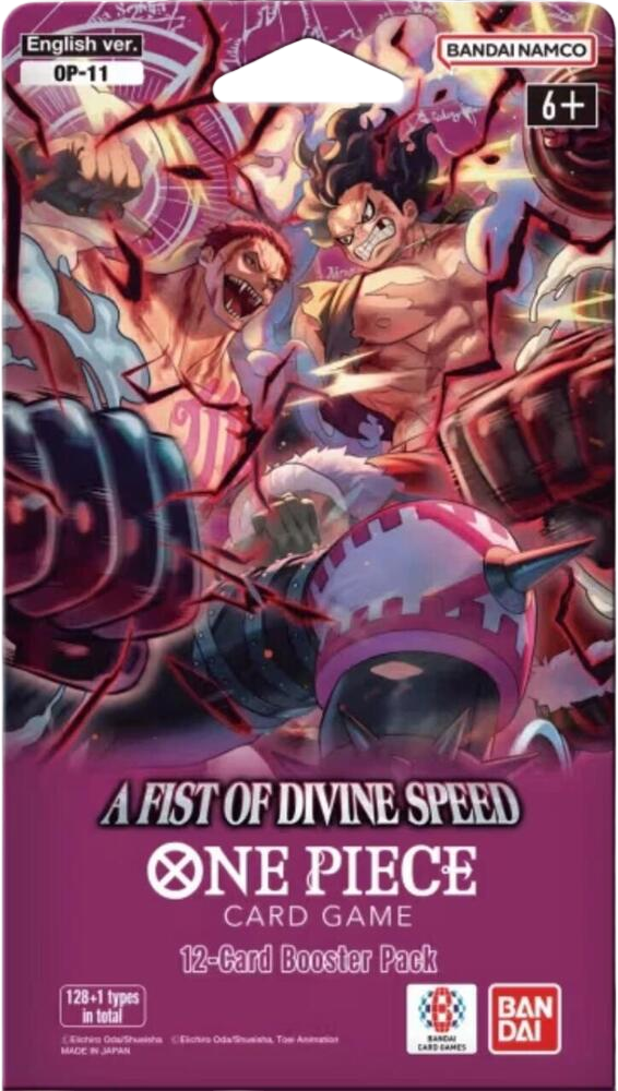 A Fist of Divine Speed Sleeved Booster Pack