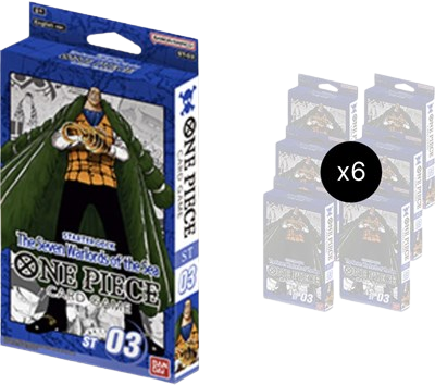 Starter Deck 3: The Seven Warlords of The Sea Display