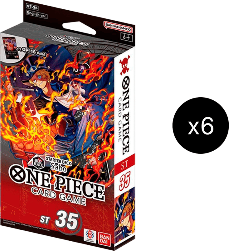 Starter Deck 35: RED/BLACK Sabo Display