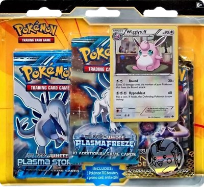 Black & White 3 Pack Booster Blister Special Edition [Wigglytuff]