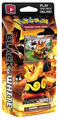 Black & White Theme Deck - "Red Frenzy"