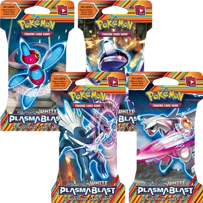 Plasma Blast Sleeved Booster Pack Art Bundle [Set of 4]