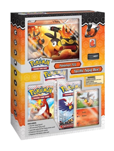 Starter Figure Boxes: Terrific Tepig Box