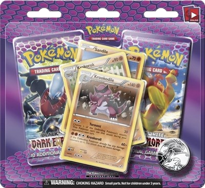 Dark Explorers 3 Pack Blister [Krookodile]