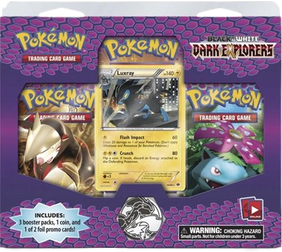 Dark Explorers 3 Pack Blister [Luxray]
