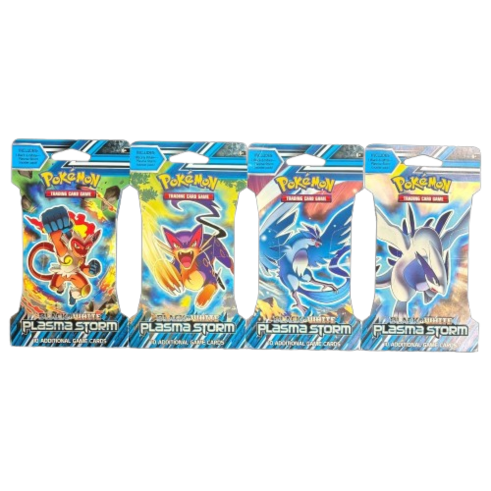 Plasma Storm Sleeved Booster Pack Art Bundle [Set of 4]