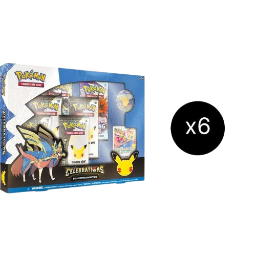 Celebrations Deluxe Pin Collection Case [Zacian LV. X]