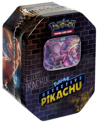 Detective Pikachu Tin [Mewtwo]