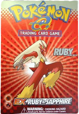 EX Ruby & Sapphire Theme Deck - "Ruby" [Blaziken]