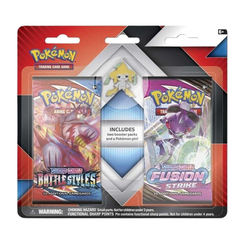 2 Booster Packs & Jirachi Collector's Pin