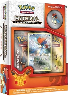 Mythical Pokemon Collection Box [Keldeo]