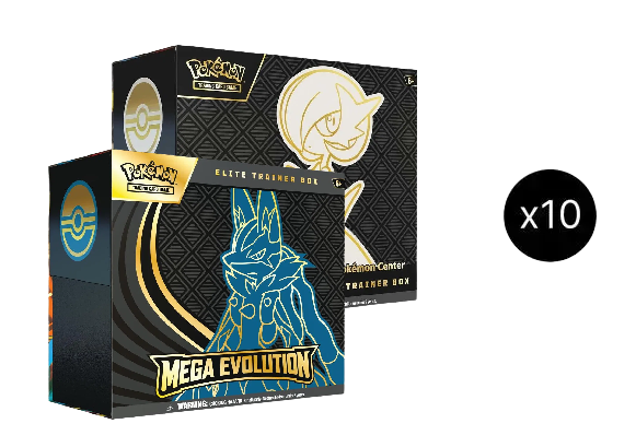 Mega Evolution Elite Trainer Box Case