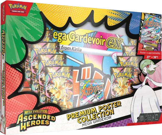 Ascended Heroes Premium Poster Collection - Mega Gardevoir
