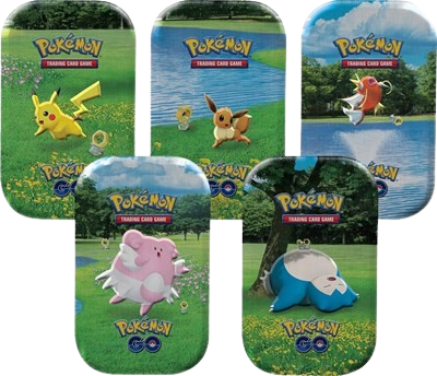 Pokemon GO Mini Tin [Set of 5]