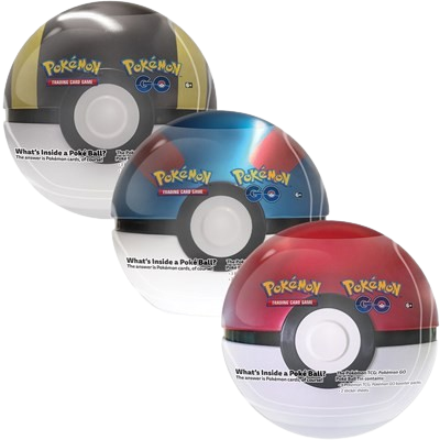 Pokemon GO Poke Ball Tin [Set of 3]