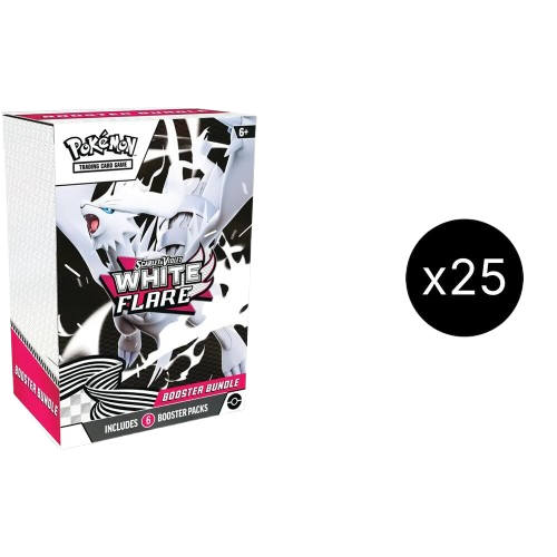 White Flare Booster Bundle Case