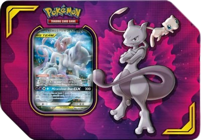 Unified Minds Power Partnership Tin - Mewtwo & Mew GX