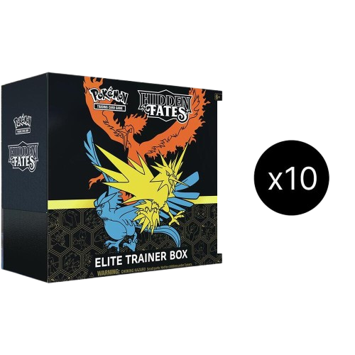 Hidden Fates Elite Trainer Box Case
