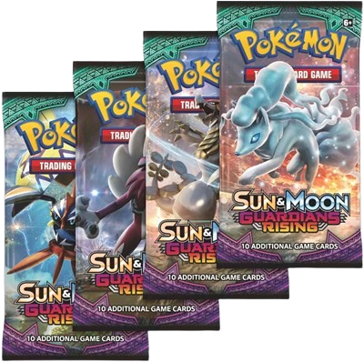 Guardians Rising Booster Pack Art Bundle [Set of 4]