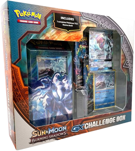 Burning Shadows Alolan Ninetales GX Challenge Box