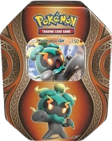 Burning Shadows Mysterious Powers Tin - Marshadow GX