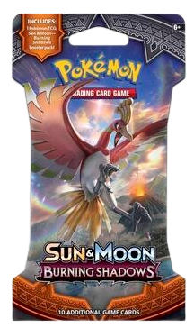 Burning Shadows Sleeved Booster Pack