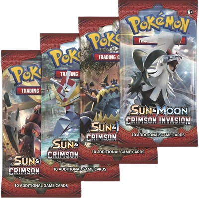 Crimson Invasion Booster Pack Art Bundle [Set of 4]