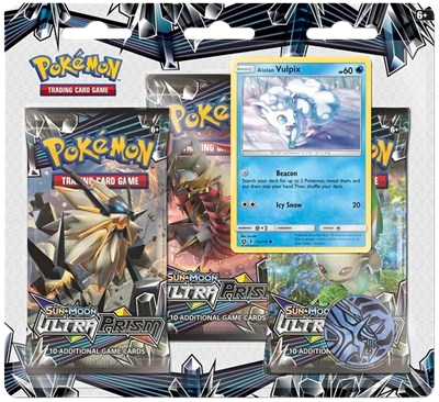Ultra Prism 3 Pack Blister [Alolan Vulpix]