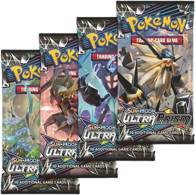 Ultra Prism Booster Pack Art Bundle [Set of 4]