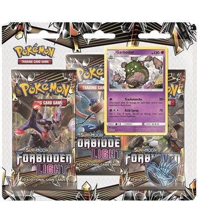 Forbidden Light 3 Pack Blister [Garbodor]