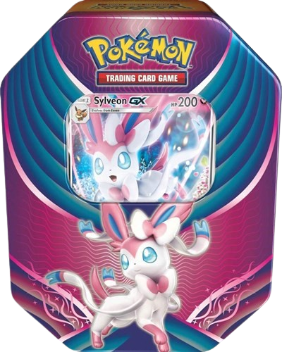 Celestial Storm Evolution Celebration Tin - Sylveon GX