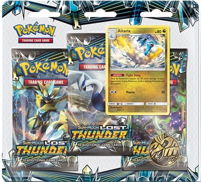 Lost Thunder 3 Pack Blister [Altaria]