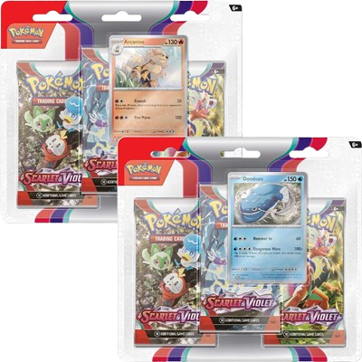 Scarlet & Violet 3 Pack Blister [Set of 2]