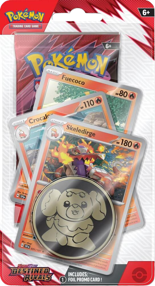 Destined Rivals Premium Checklane Blister [Skeledirge]