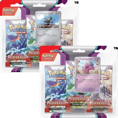 Paldea Evolved 3 Pack Blister [Set of 2]