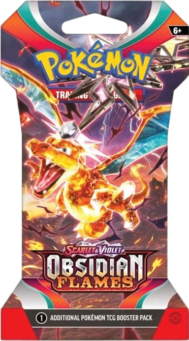 Obsidian Flames Sleeved Booster Pack