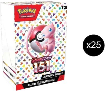 151 Booster Bundle Bulk Case