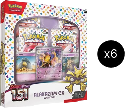 151 Collection Alakazam ex Case