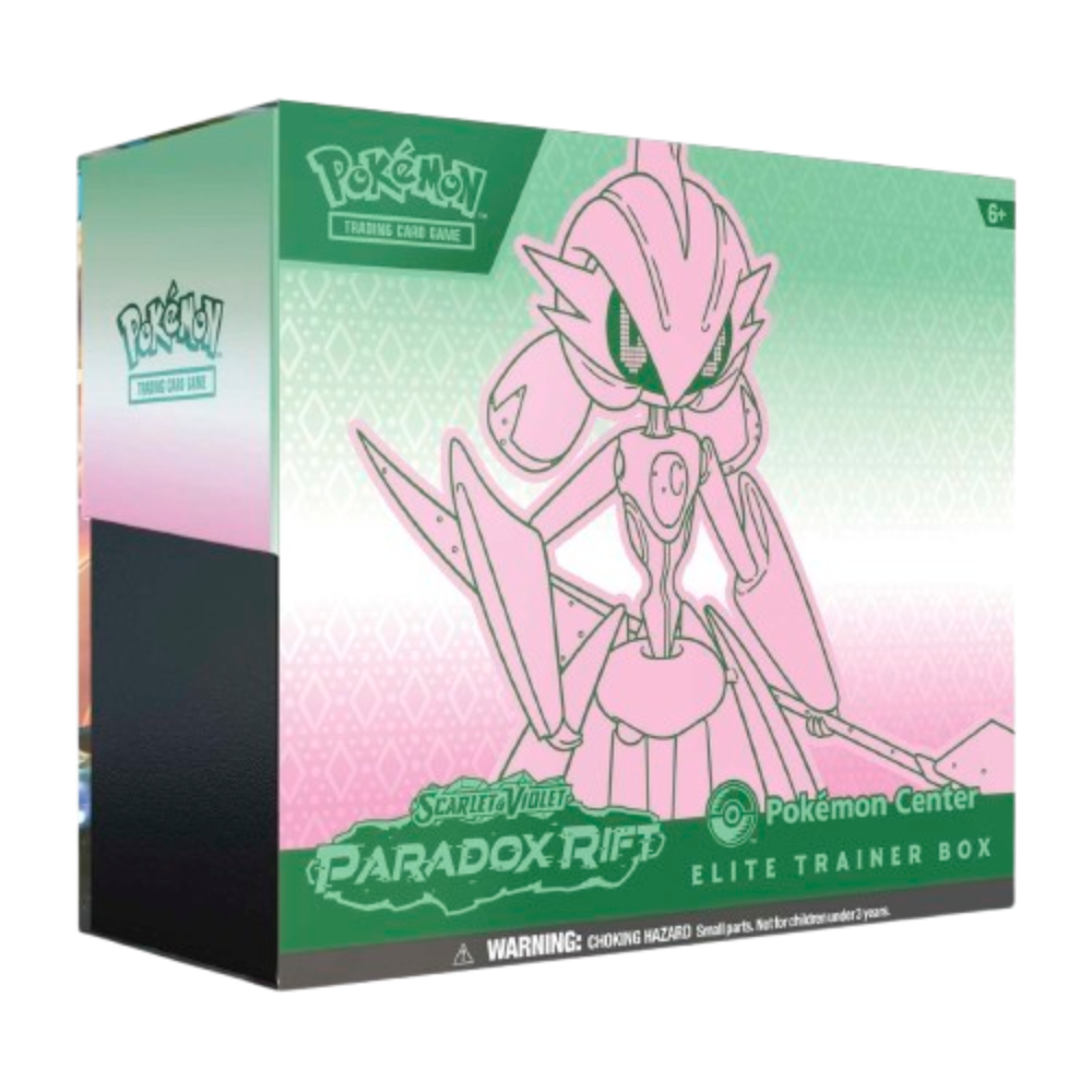 Paradox Rift Pokemon Center Elite Trainer Box (Exclusive) Case [Iron Valiant]