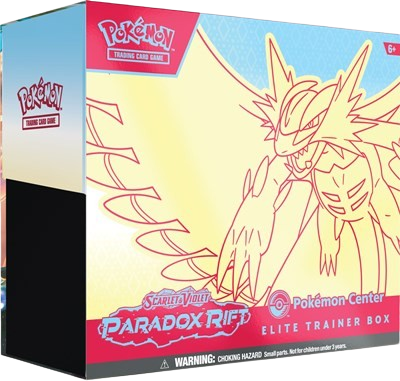 Paradox Rift Pokemon Center Elite Trainer Box (Exclusive) [Roaring Moon]