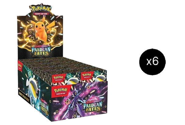 Paldean Fates Booster Bundle Display Case