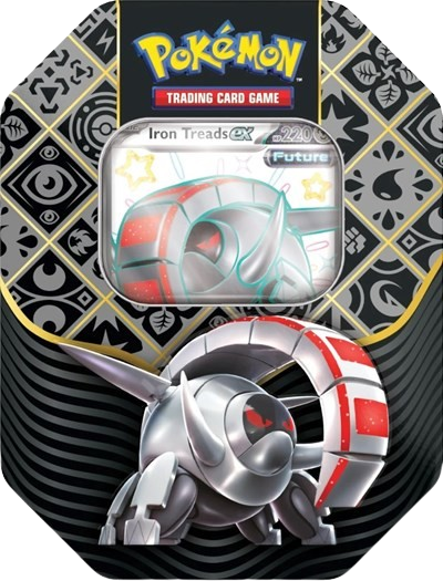 Paldean Fates International Tin [Iron Treads ex]