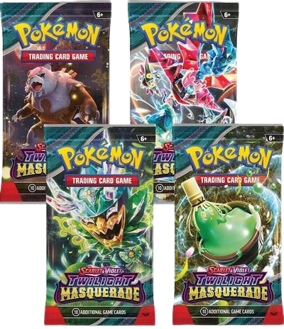 Twilight Masquerade Booster Pack Art Bundle [Set of 4]