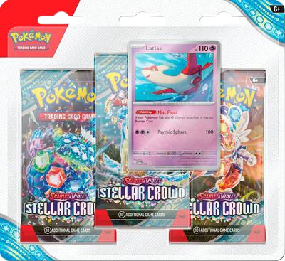 Stellar Crown 3 Pack Blisters [Latias]