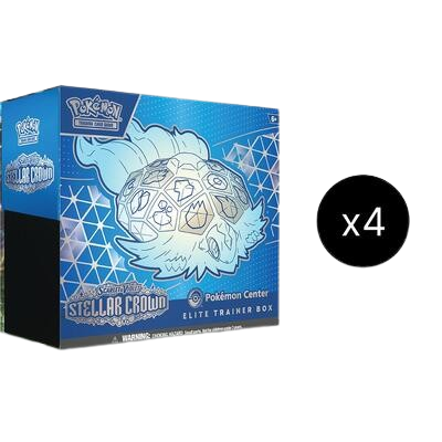 Stellar Crown Pokemon Center Elite Trainer Box (Exclusive) Case