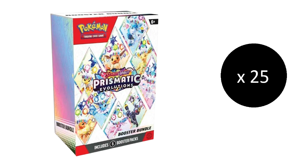 Prismatic Evolutions Booster Bundle Case