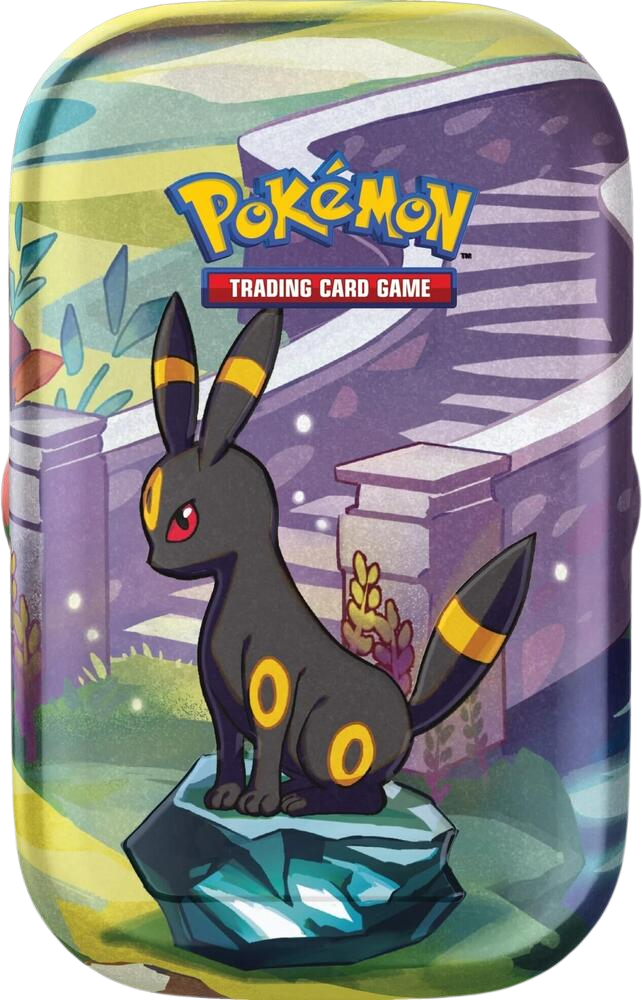 Prismatic Evolutions Mini Tin